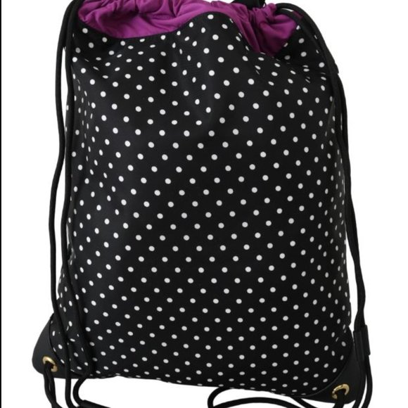 DOLCE & GABBANA  Black Dotted Drawstring main image 6